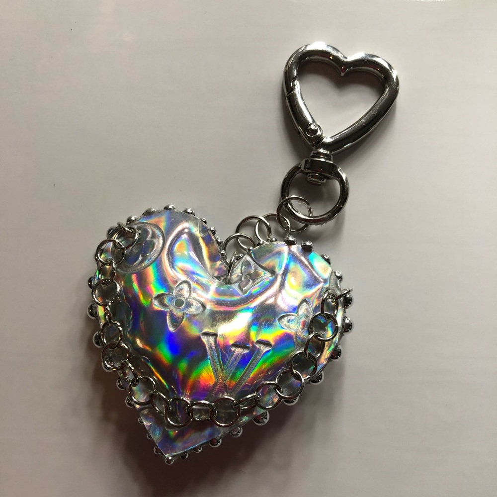Heart Keychain/ Handbag Decor